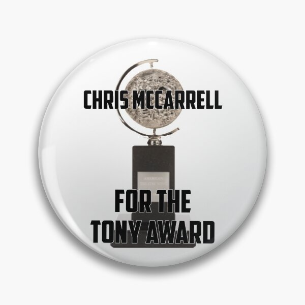 Item preview, Chris McCarrell for the Tony Award designed and sold by hannahsshop.