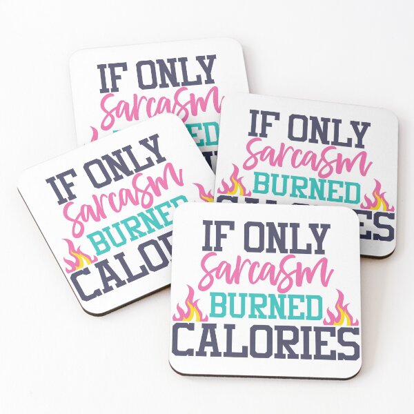 Item preview, If only sarcasm burned calories designed and sold by polkadotstshirt.