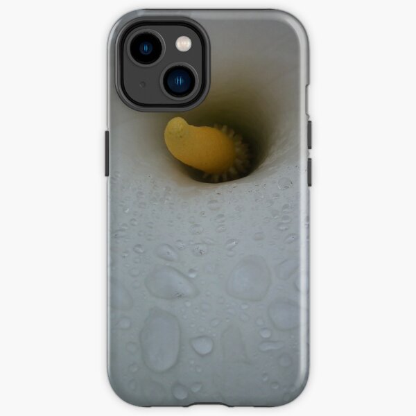 White Calla Lily iPhone Tough Case