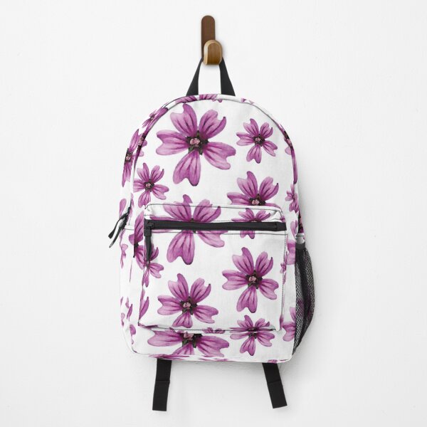 Item preview, Purple floral print designed and sold by Emma Kunz.