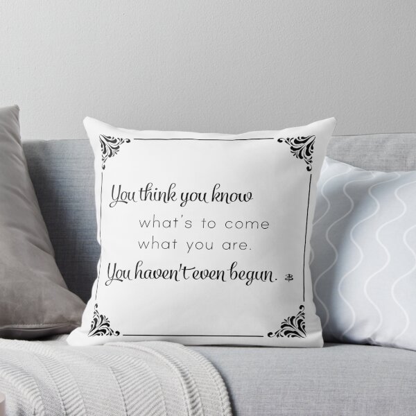 You Think You Know  Throw Pillow