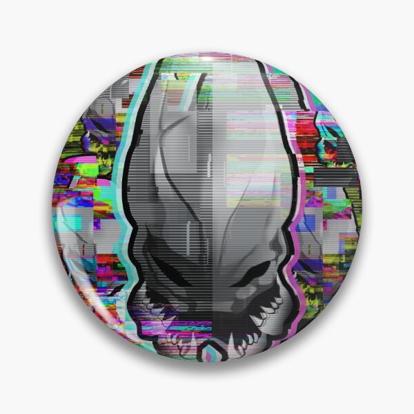 Aperçu de l'œuvre Crâne d'élite légendaire Glitch créée et vendue par BitRadical.