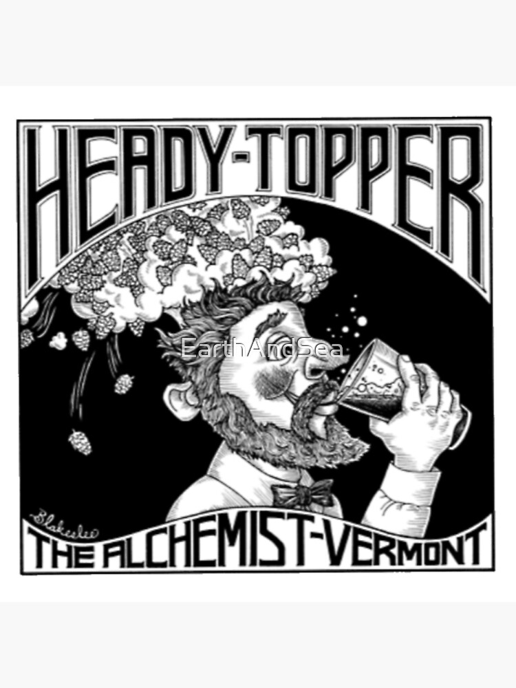 Disover Heady Topper The Alchemist Brewing Canvas