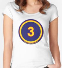 #3 - Daniel Ricciardo (Red Bull Racing) Women's Fitted Scoop T-Shirt