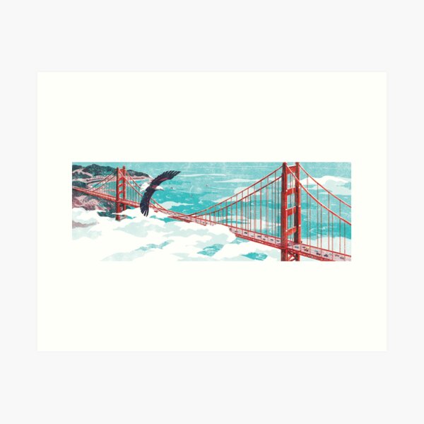 Golden Gate Bridge Art Print