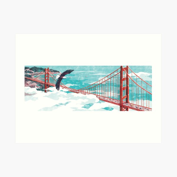 Golden Gate Bridge Art Print