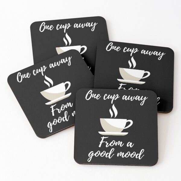 Item preview, One Cup Away From A Good Mood - by Boo-da-chay designed and sold by Boo-da-chay.