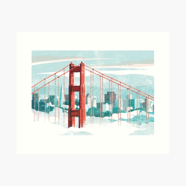 Golden Gate Bridge Art Print