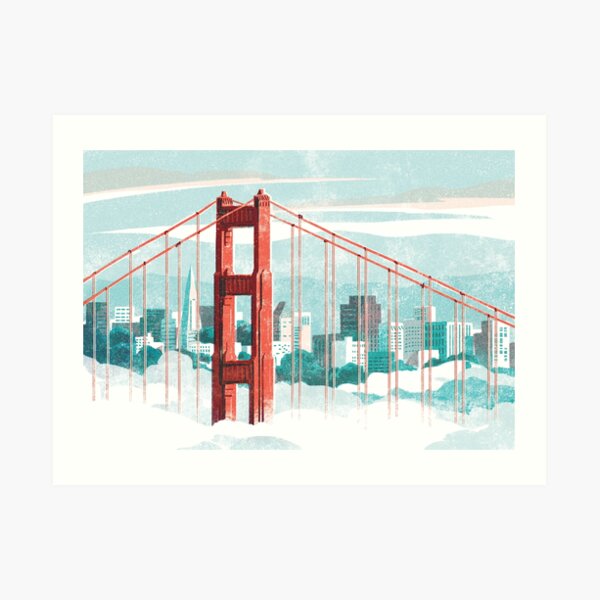 Golden Gate Bridge Art Print