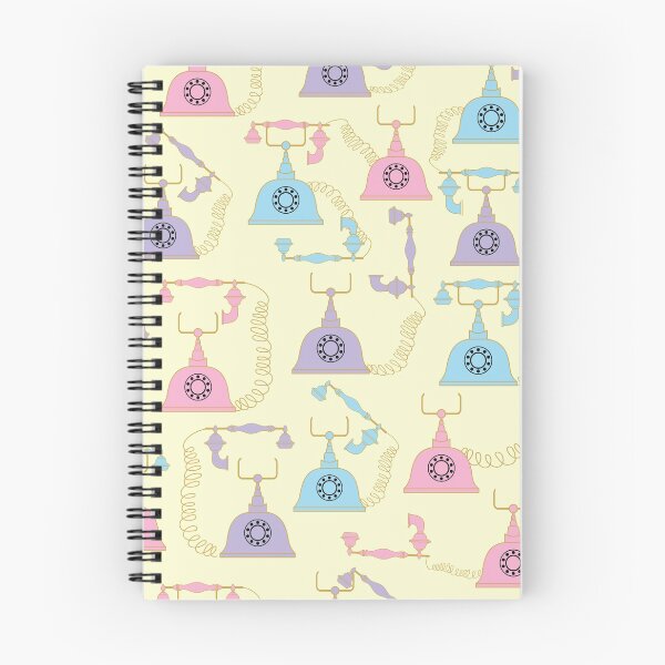 Item preview, Vintage telephone pattern designed and sold by The Pattern Mill.