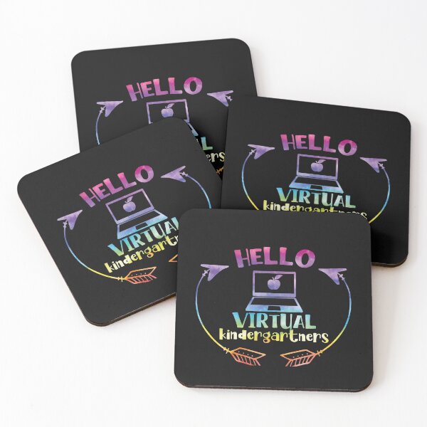 Item preview, Happy First Day Of Virtual Kindergarten - Hello Virtual Kindergarteners designed and sold by tinypurpleland.