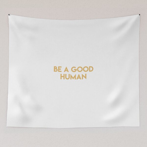 Item preview, be a good human - yellow designed and sold by lohtus.