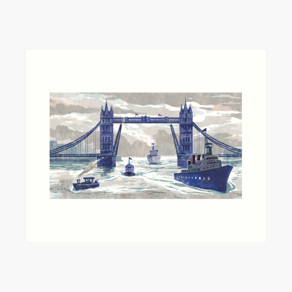Tower bridge London Art Print