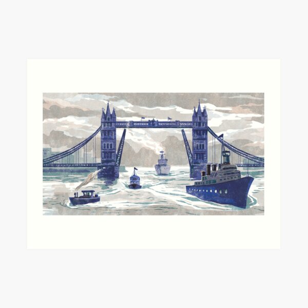 Tower bridge London Art Print