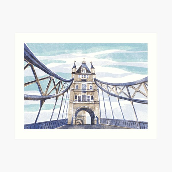 London Tower bridge Art Print