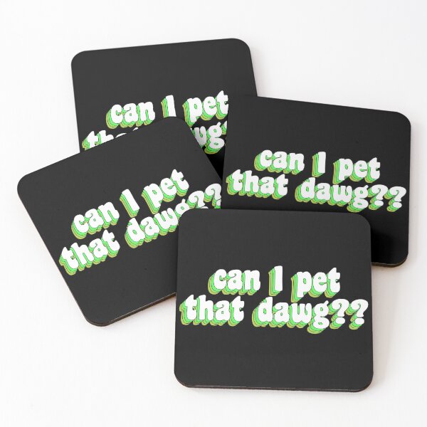 Item preview, can I pet that dawg?? designed and sold by TikTokTalk.