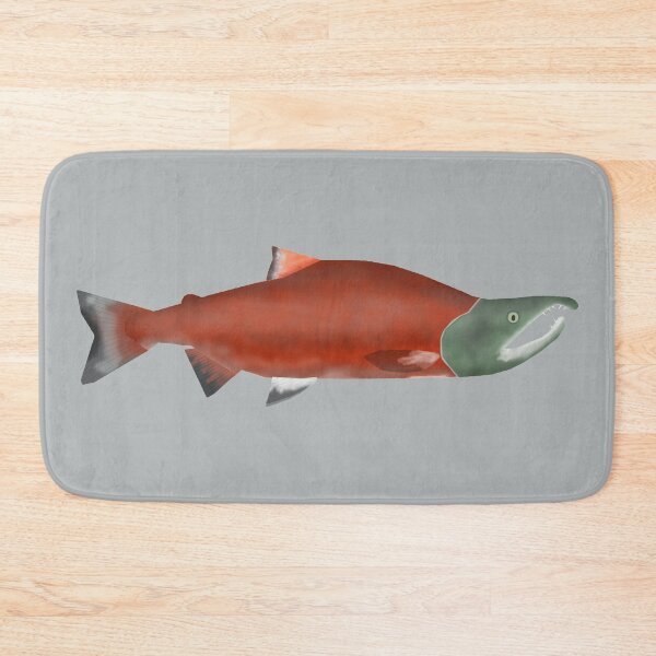 Item preview, Sockeye Salmon - Spawning Phase designed and sold by fishfolkart.