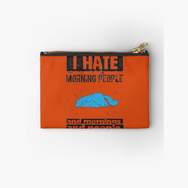 Item preview, Hate mornings cat designed and sold by urban-color.