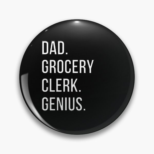 Item preview, Dad Grocery clerk designed and sold by UneDesigns.