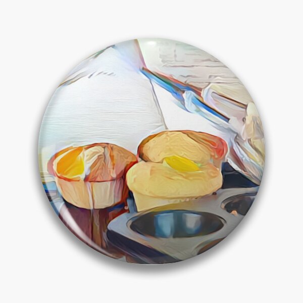 Item preview, Baking cupcakes in the style of Wayne Thiebaud  designed and sold by Designwebjae.