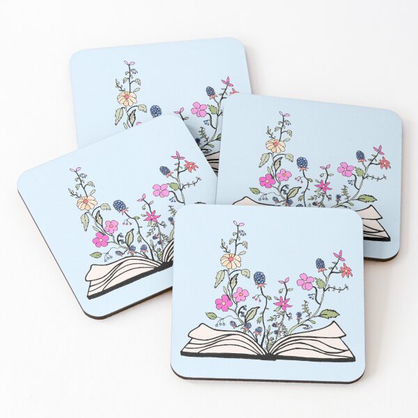 Item preview, Flowers growing from a book designed and sold by NomiBee.