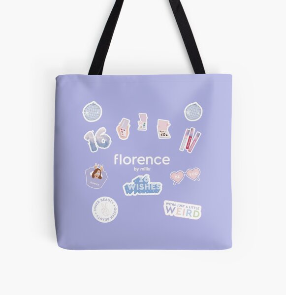 Florence par les moulins | 16 souhaits Tote bag doublé
