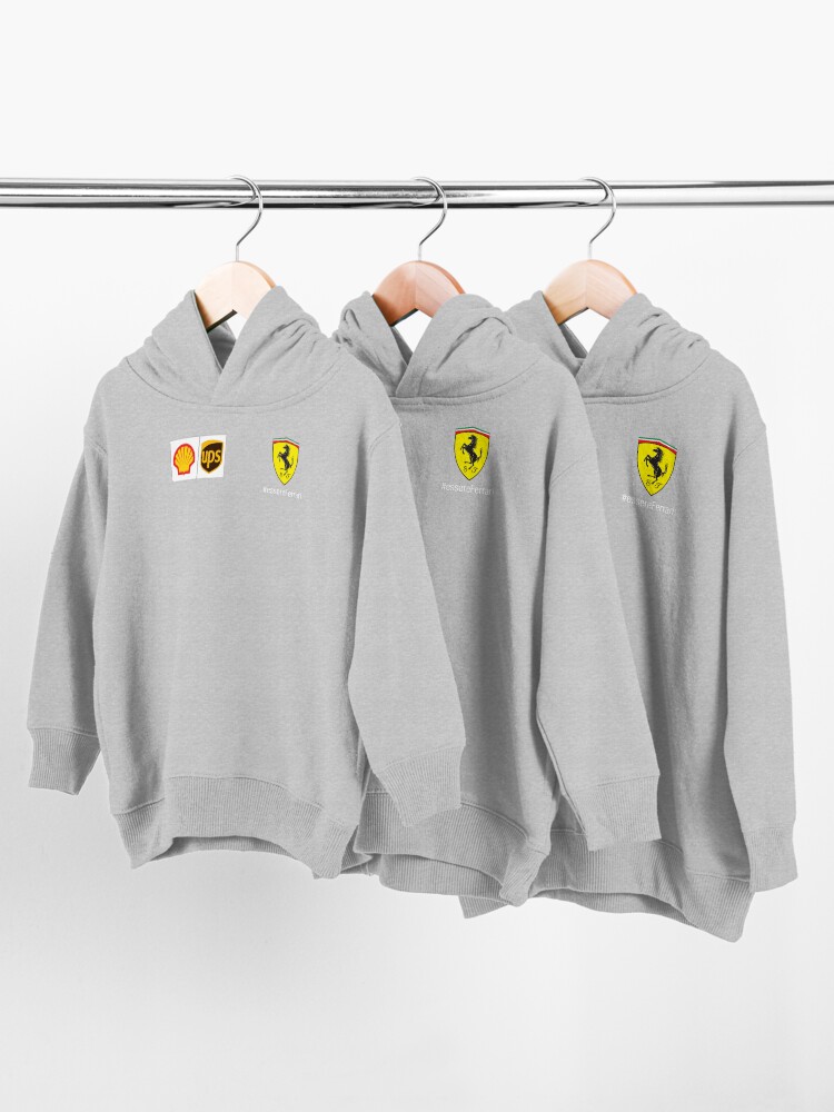 "Ferrari F1 Modern V2" Toddler Pullover Hoodie by aziaat | Redbubble