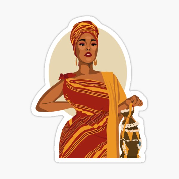 Somali Woman Sticker
