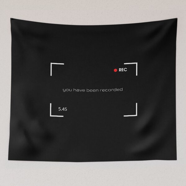 Item preview, You Have Been Recorded | prank designed and sold by Shop Stop Center.