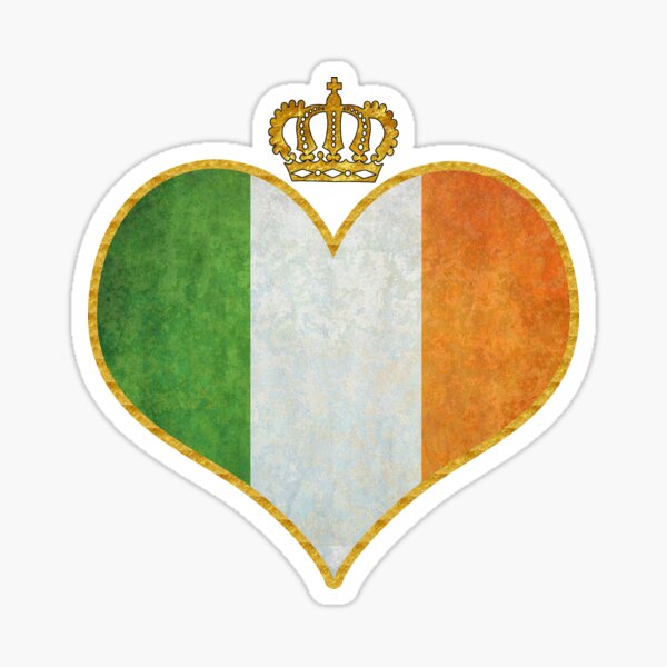 Love Ireland Sticker