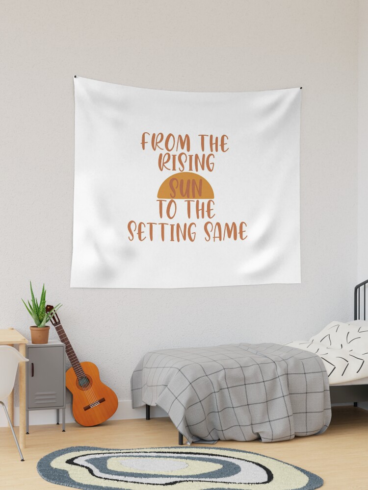 Rising discount sun tapestry