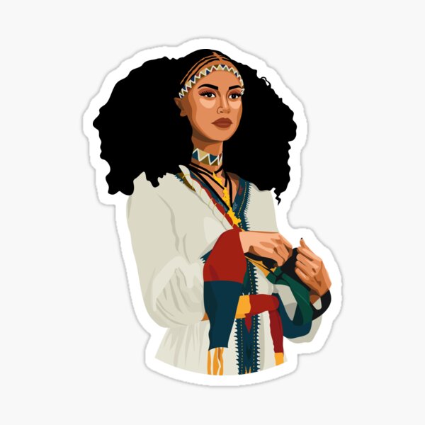 Details about   Stylish Have No Fear The Ethiopian Is Here Sticker Portrait Portrait Sticker 