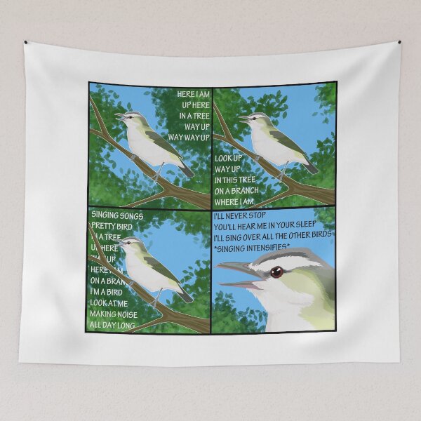 Item preview, Singing Intensifies - Red-eyed Vireo designed and sold by icteridae.