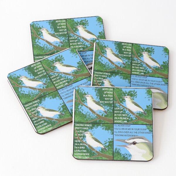 Item preview, Singing Intensifies - Red-eyed Vireo designed and sold by icteridae.