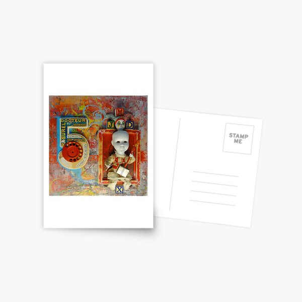 Work In Progress. Postcard