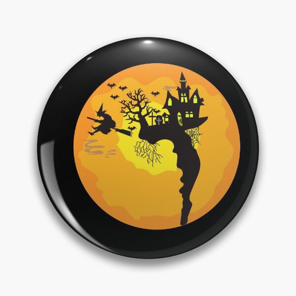 Item preview, Haunted House Full Moon Night Halloween,Halloween 2020, designed and sold by ourpretty.