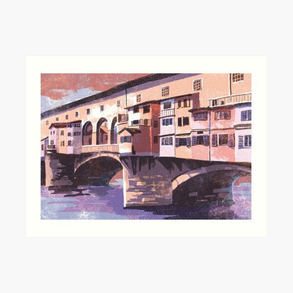 Ponte Vecchio Firenze Art Print