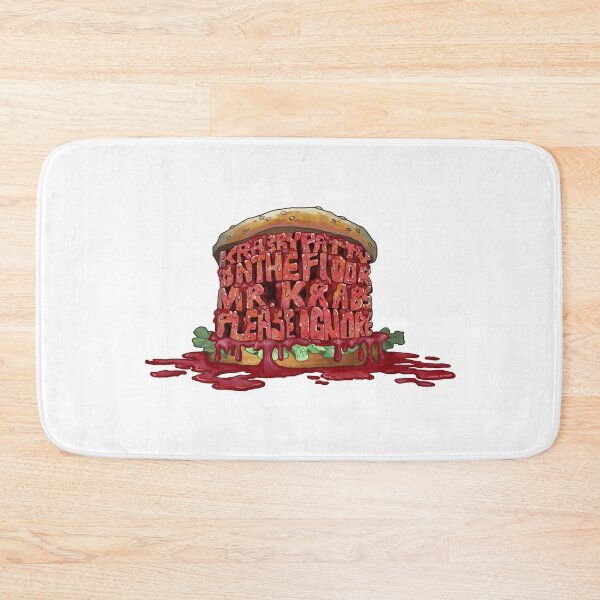 Item preview, Krabby Patty on the Floor designed and sold by kuiperbushyart.