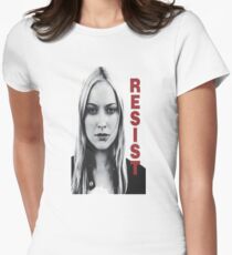 Resist fringe tribute Women's Fitted T-Shirt