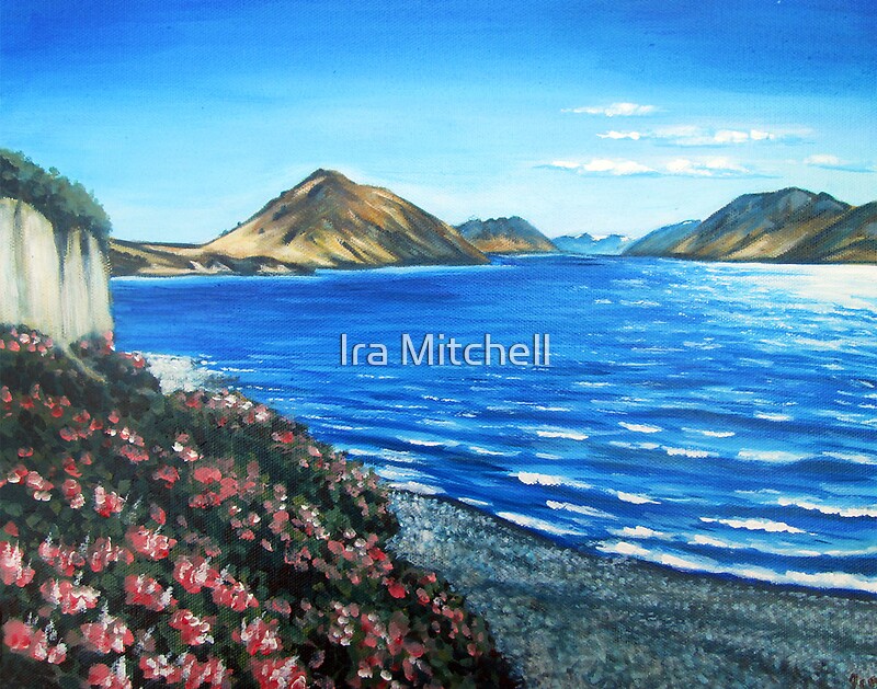 "Lake Coleridge, New Zealand" by Ira Mitchell Redbubble