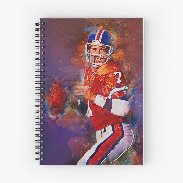 Artikelvorschau, Elway Broncos Mischtechnik entworfen und verkauft von Pixel Drip.