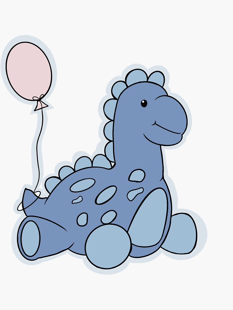 dinosaur balloon cut out