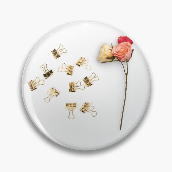 Item preview, Flowerphotography of Roses and gold binder clips designed and sold by TshirtTyou.