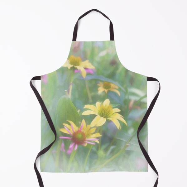 Item preview, Cone Flowers in Yellow and Violet designed and sold by louise reeves.
