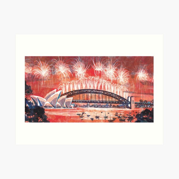 Sydney Harbour Bridge Art Print