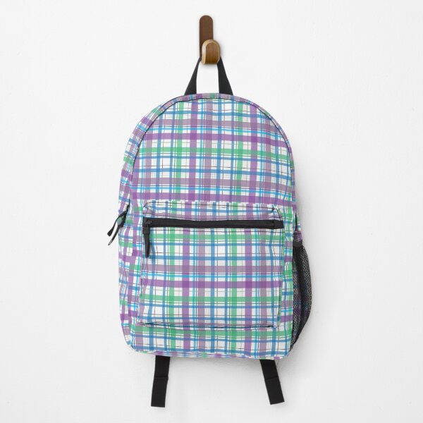 Item preview, Small Print Purple, Blue, Green Plaid designed and sold by PLLDesigns.