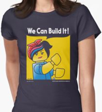 WE CAN BUILD IT! Tailliertes T-Shirt für Frauen