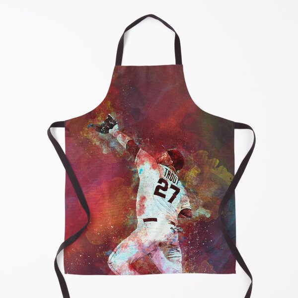 Item preview, Mike Trout Angels The Catch Mixed Media designed and sold by Pixel Drip.