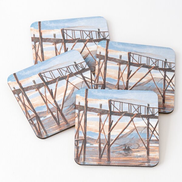 Item preview, Wooden bridge in Myanmar designed and sold by qu-lan.