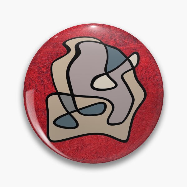 Item preview, Love in abstract lines on a Red background. decorating, interiors designed and sold by jayne0524.